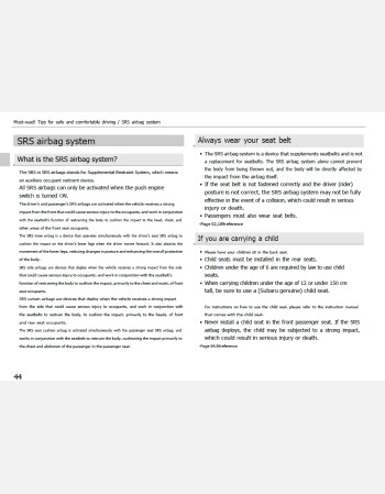 subaru wrx sti & s4 2023 owners manual in english (jdm)